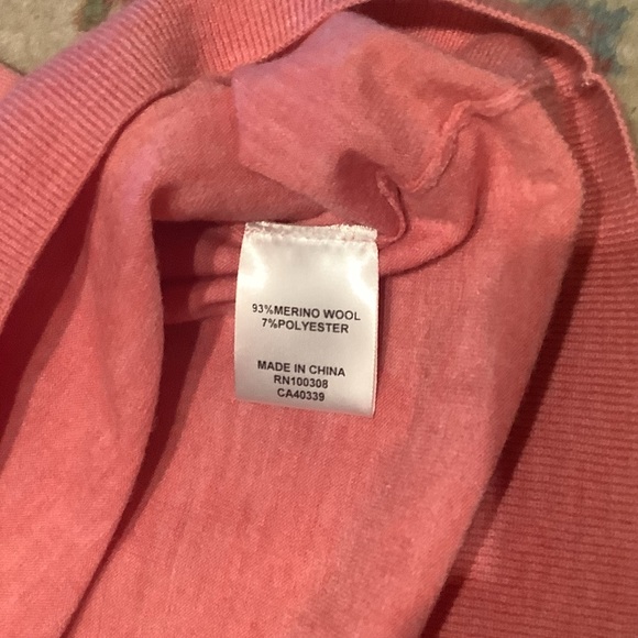 PETER MILLAR Excursionist Flex Sweater Scarlet Lily Merino Wool Men’s XL NWT - Picture 7 of 7